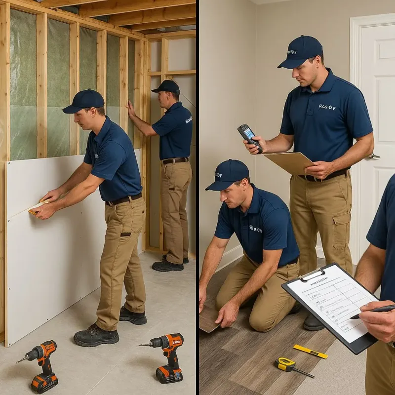 Repairs and Reconstruction process in Carroll County, KY